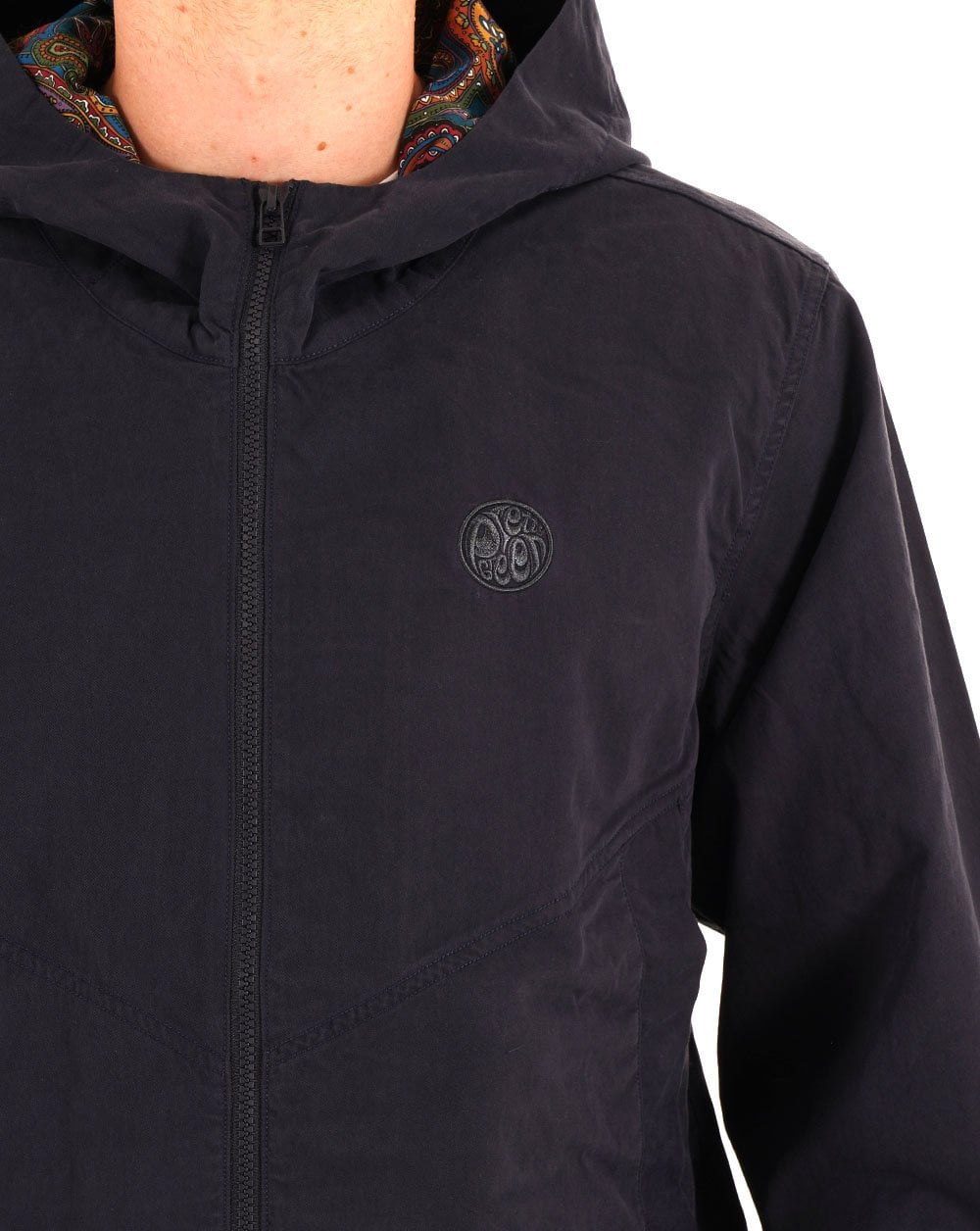Pretty Green Feltham Hooded Jacket Navy