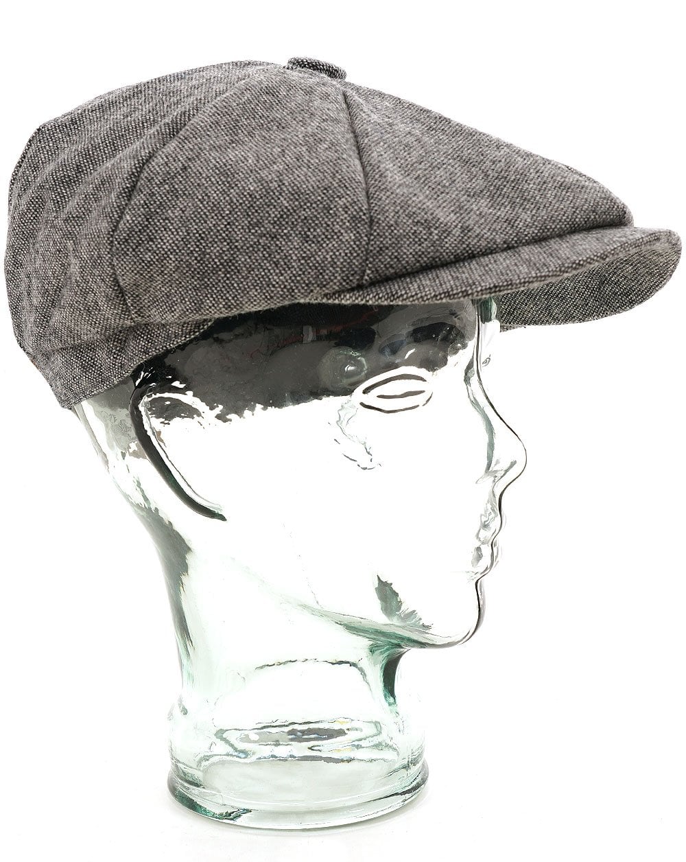 Heritage Traditions Baker Boy Cap Grey Twill