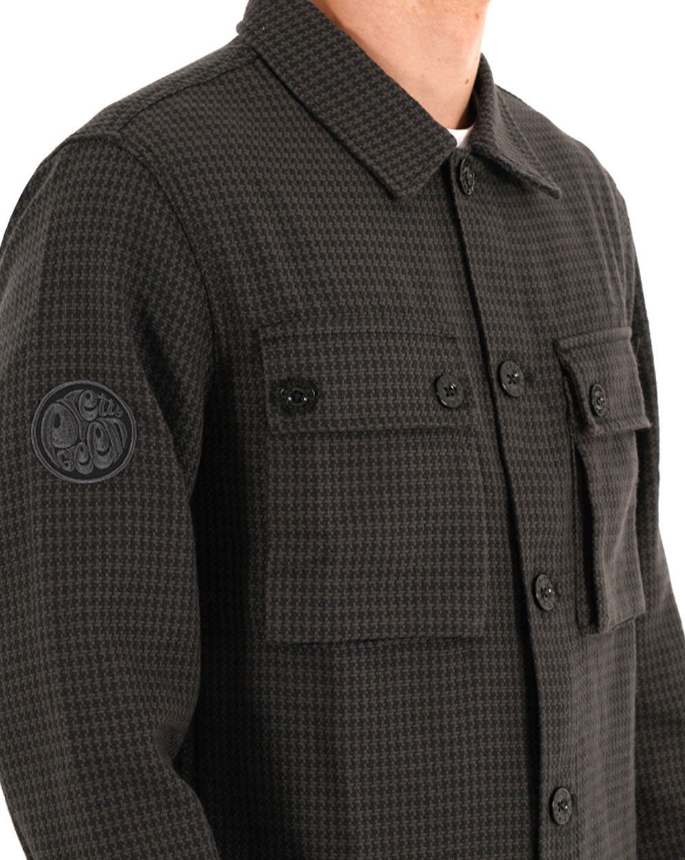 Pretty Green Kilburn Overshirt Black