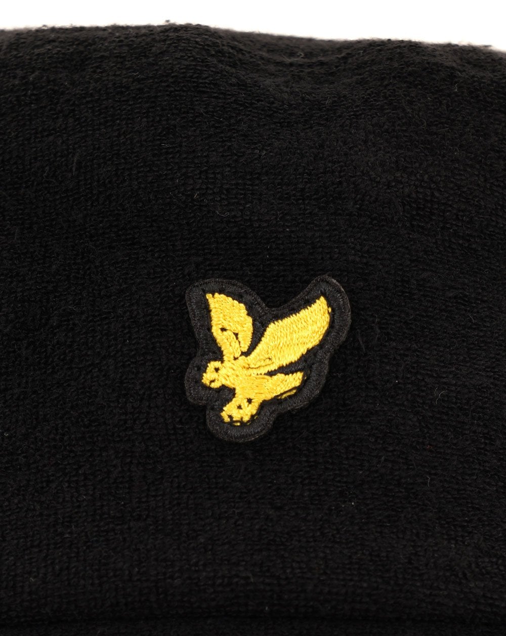 Lyle & Scott Towelling Bucket Hat Black