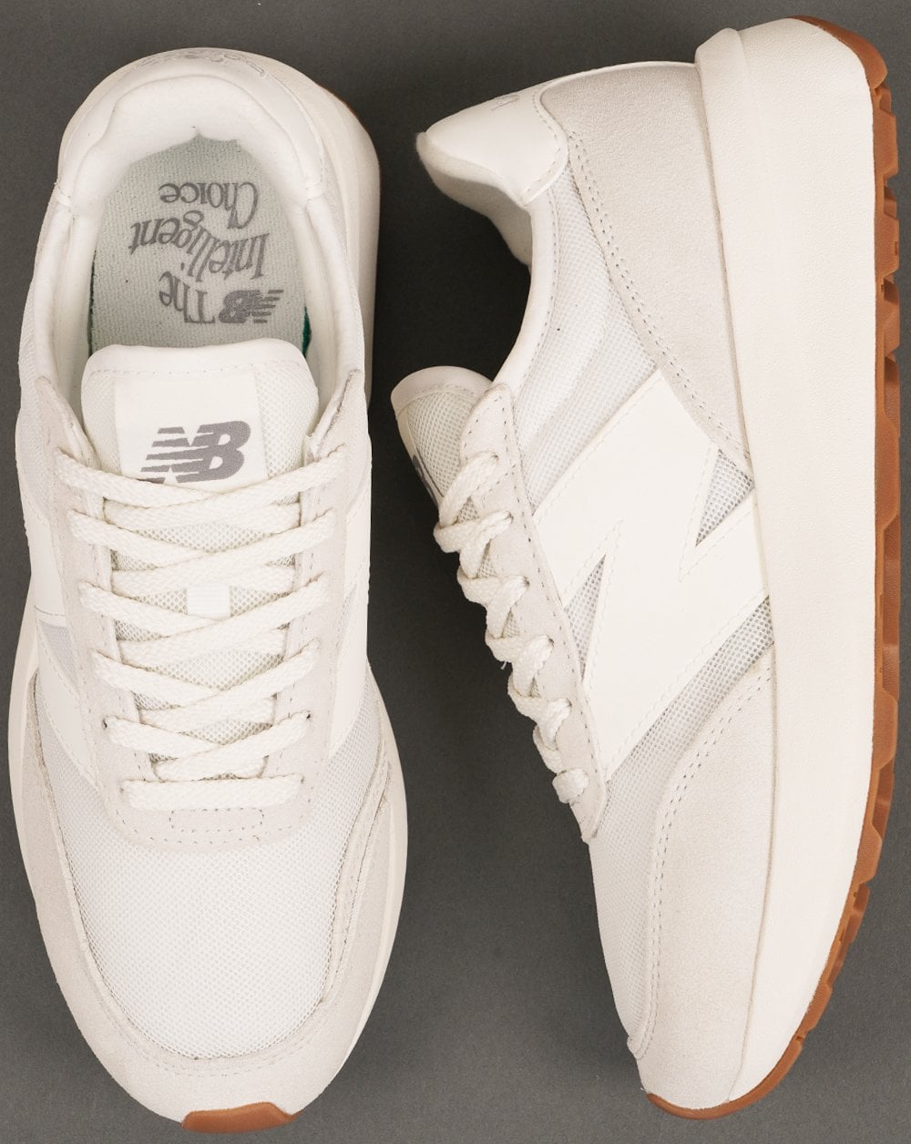 New Balance 370 Trainers Sea Salt/Reflection