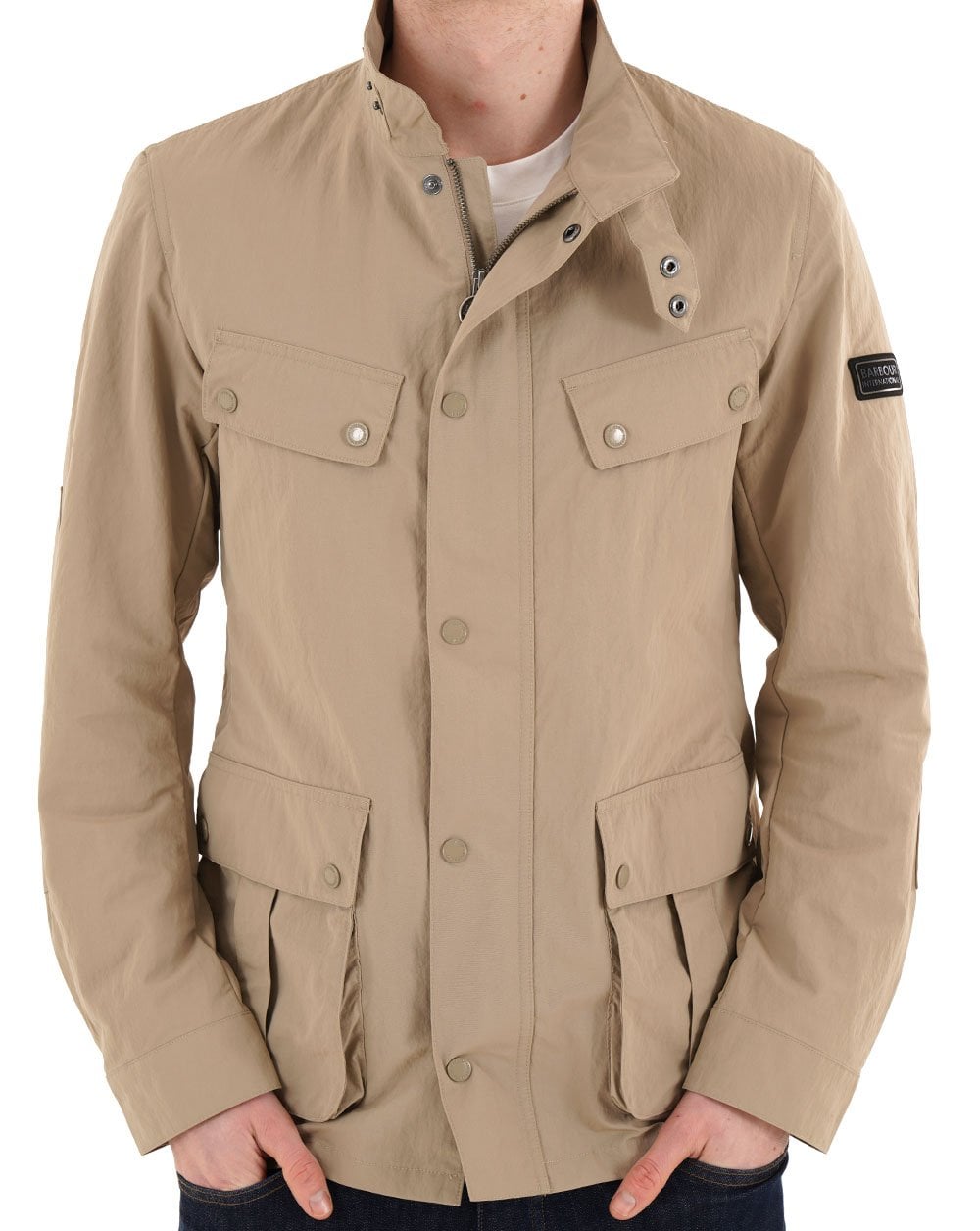 Barbour International Modern Showerproof Duke Jacket Coriander