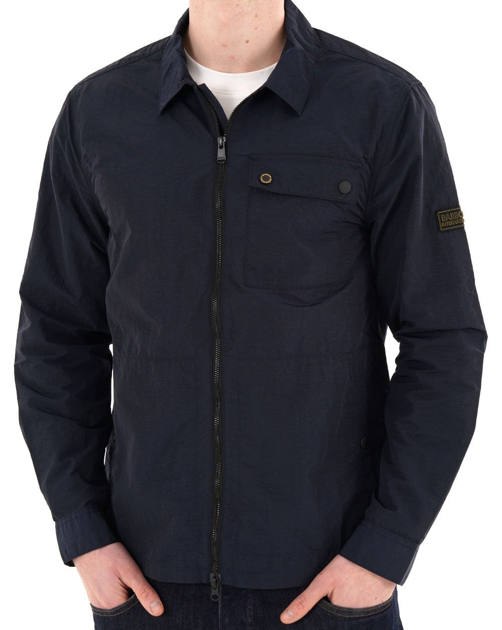 Barbour International Inline Overshirt Sapphire Navy