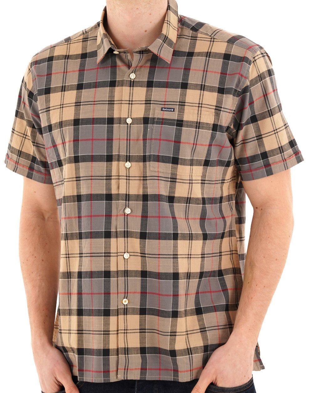 Barbour Harris Tailored Shirt Dress Tartan