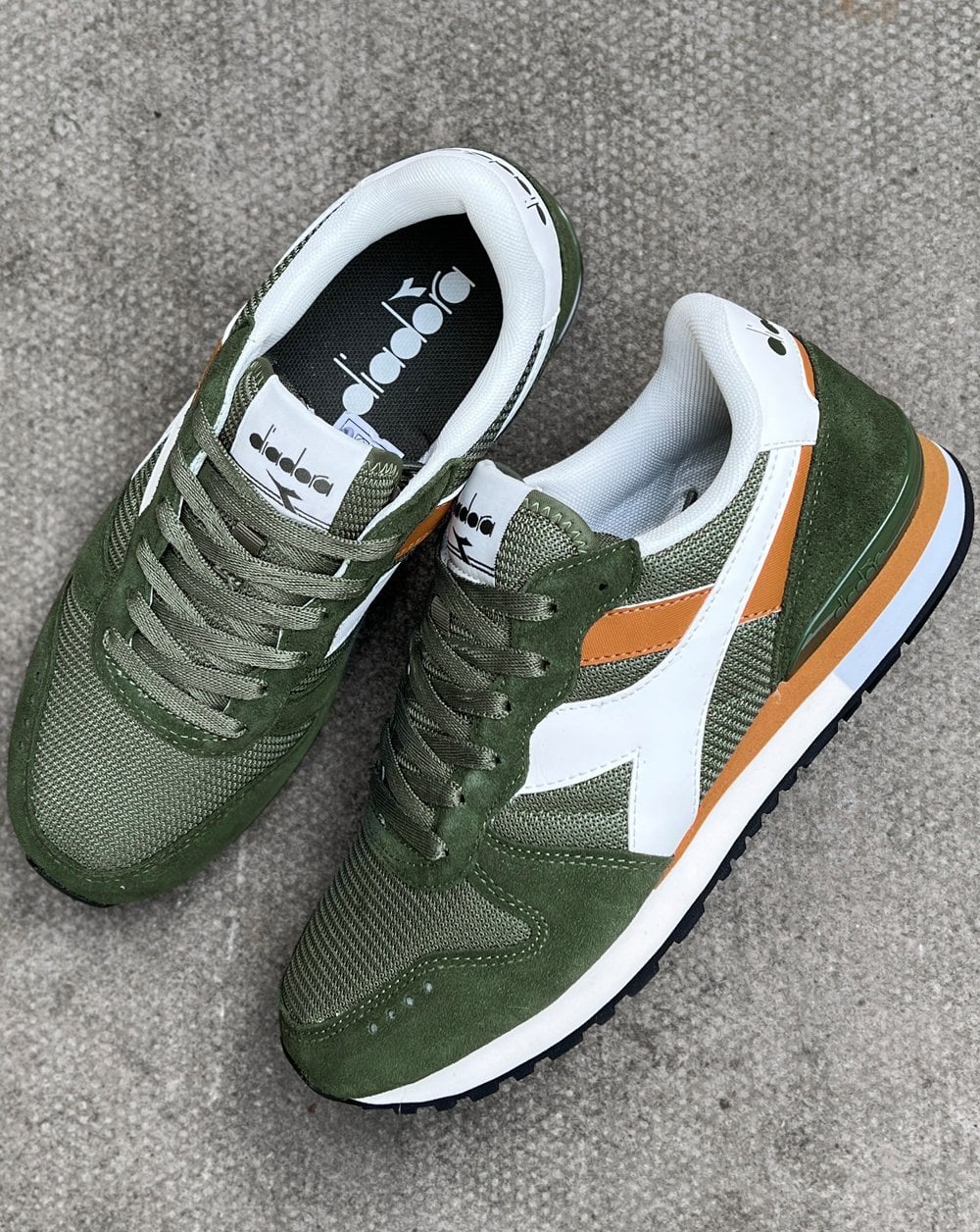 Diadora Camaro M2 Trainers Green Olivine