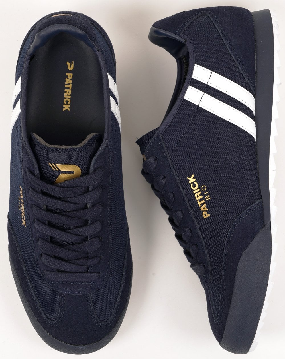 Patrick Rio Trainers Navy / White