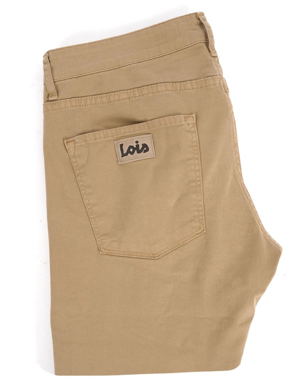 Lois Terrace Cotton 5 Pocket Jeans Dark Sand
