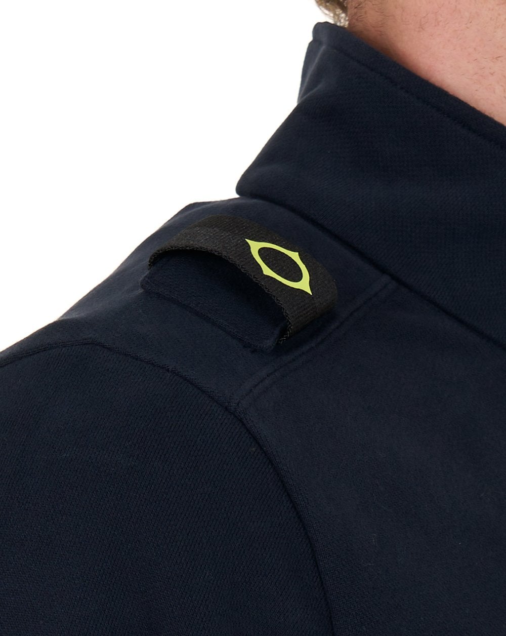 MA.STRUM Quarter Zip Sweatshirt Ink Navy