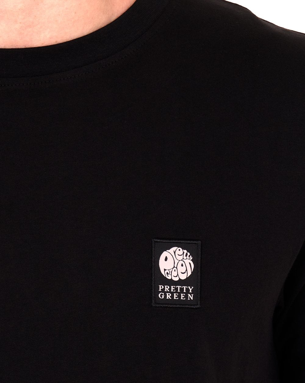 Pretty Green Sinclair T Shirt Charcoal