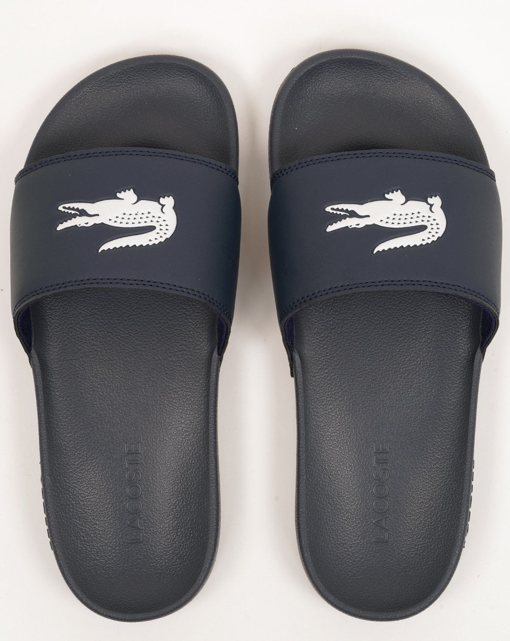 Lacoste Croc Serve Slides 0.0 Navy/White