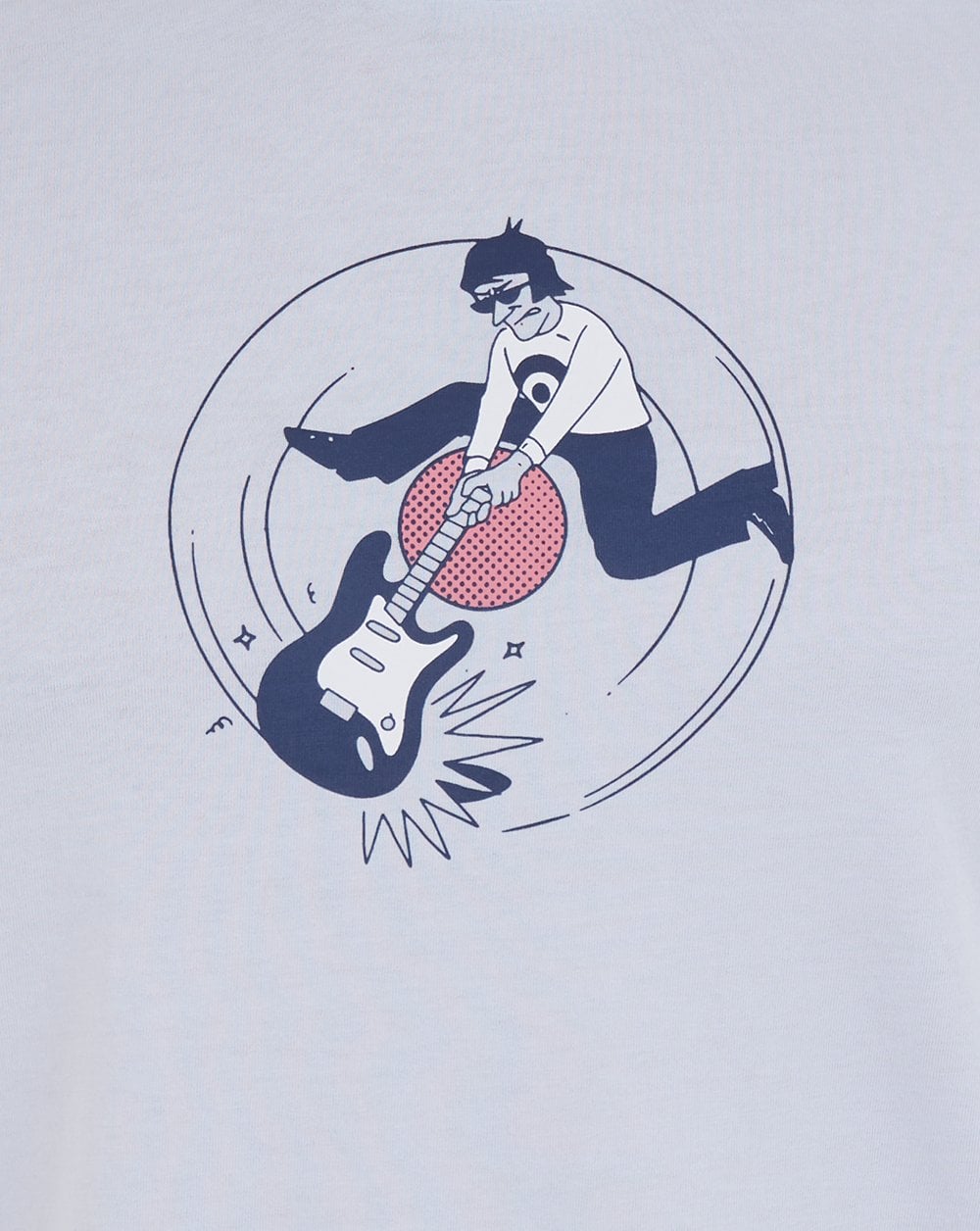 Ben Sherman Smash Target T-shirt Light Blue