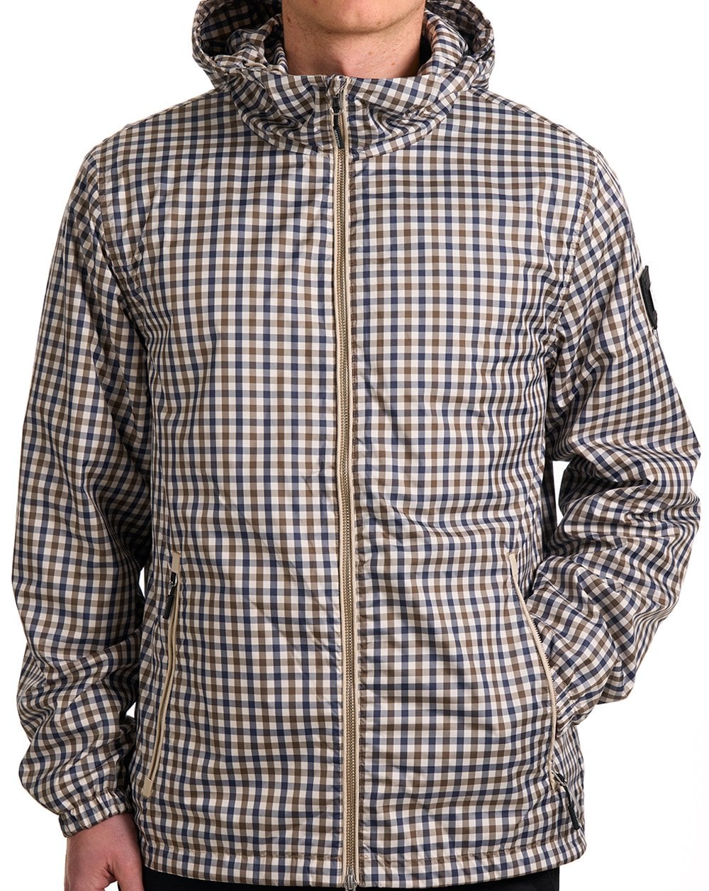 Weekend Offender Campania Check Windbreaker Mid House Check