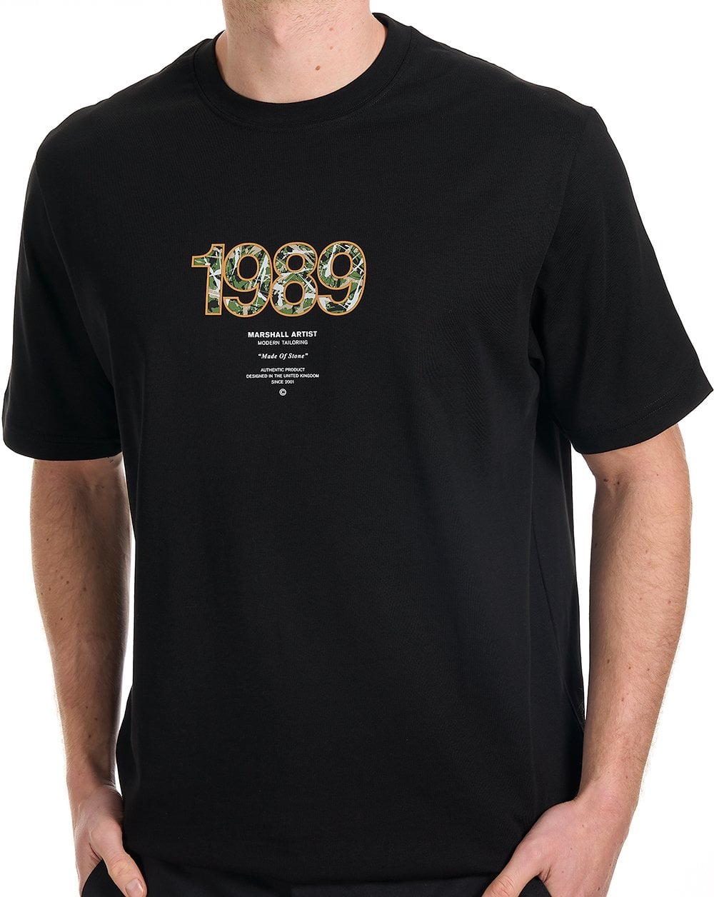 Marshall Artist Made Of Stone T Shirt Black