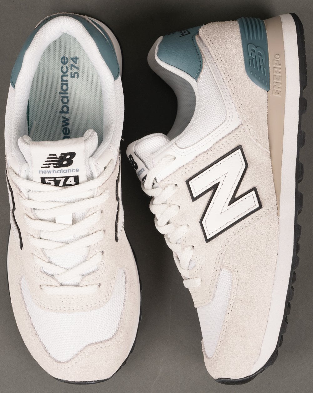 New Balance 574 Trainers Reflection/Teal