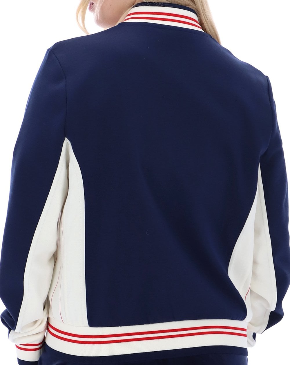 Fila Vintage Silvana Track Top Navy/Gardenia/Red