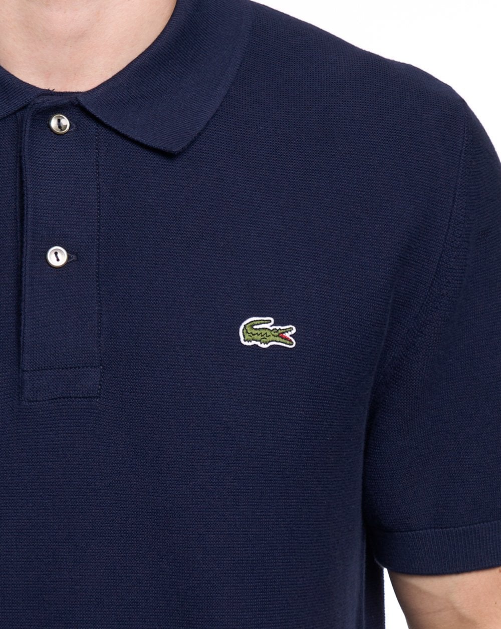 Lacoste Classic Fit Knitted Polo Navy