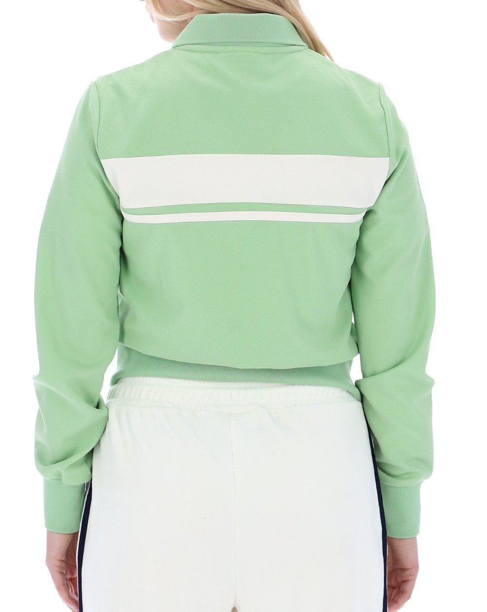 Sergio Tacchini Miss Masters Track Top Green/Gardenia