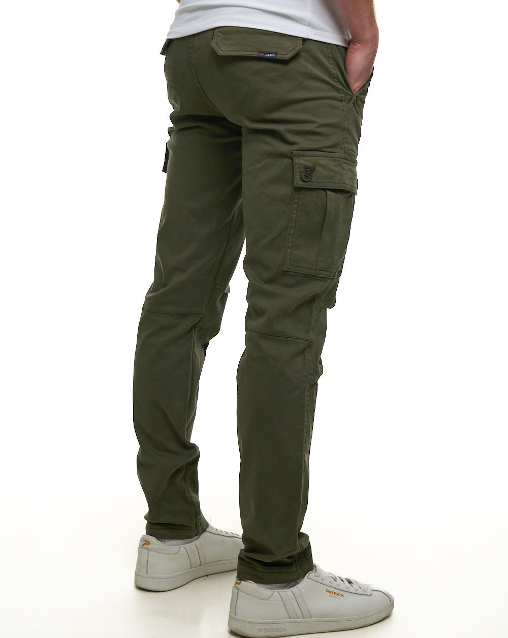 80s Casual Classics Albion Relaxed Cargo Pants Olive Green