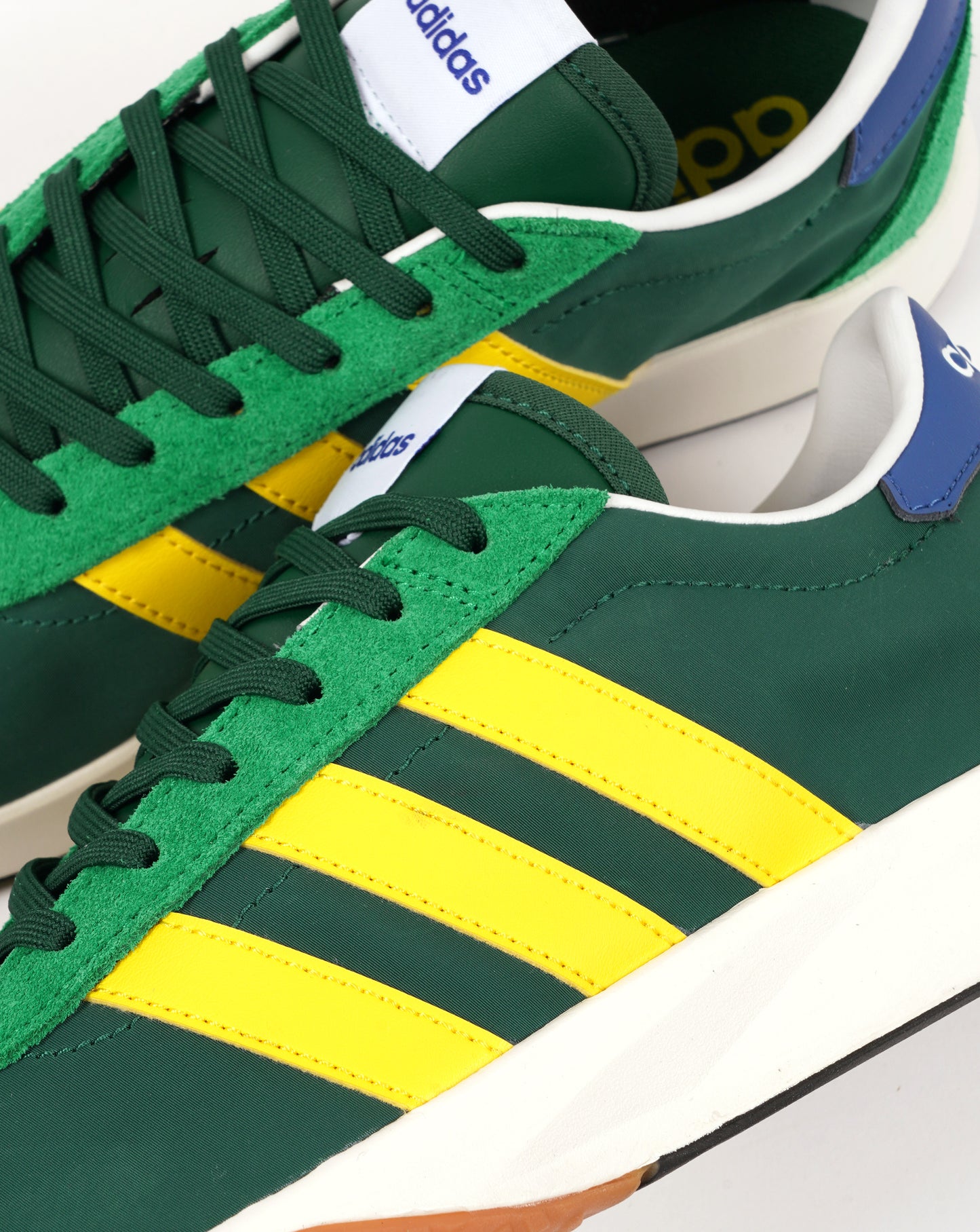Adidas Run 76/26 Trainers Collegiate Green/Yellow