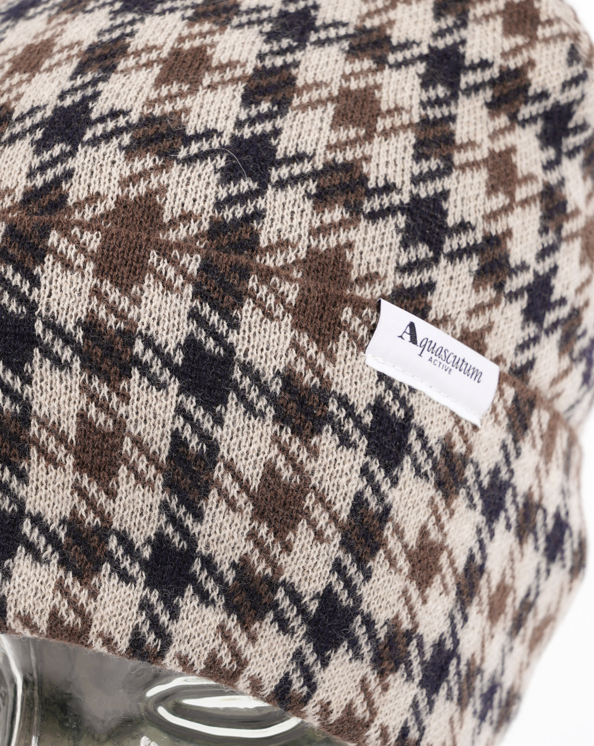 Aquascutum Club Beanie Check