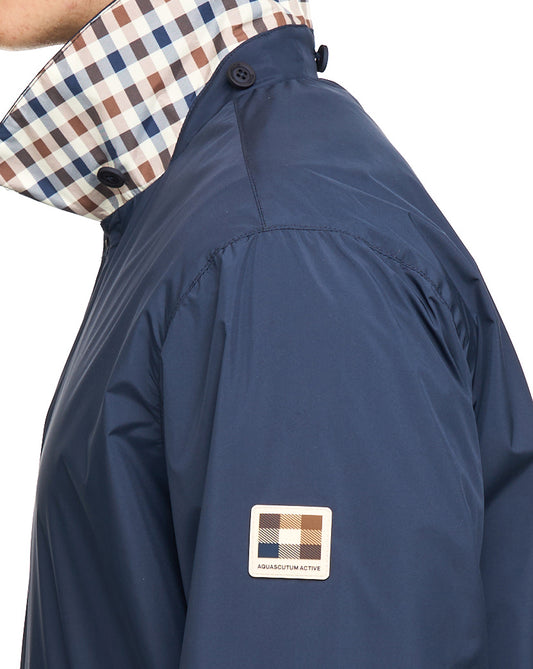 Aquascutum Aquascutum Packable Trench Mac Navy