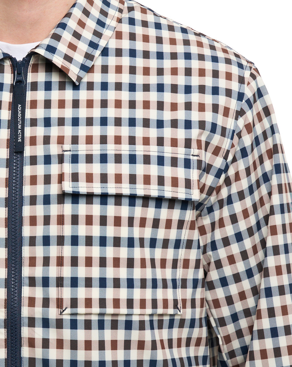 Aquascutum Shell SP Overshirt Club Check