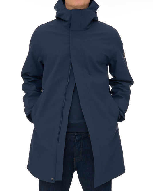 Aquascutum Aquascutum Therma-S Long Parka Navy