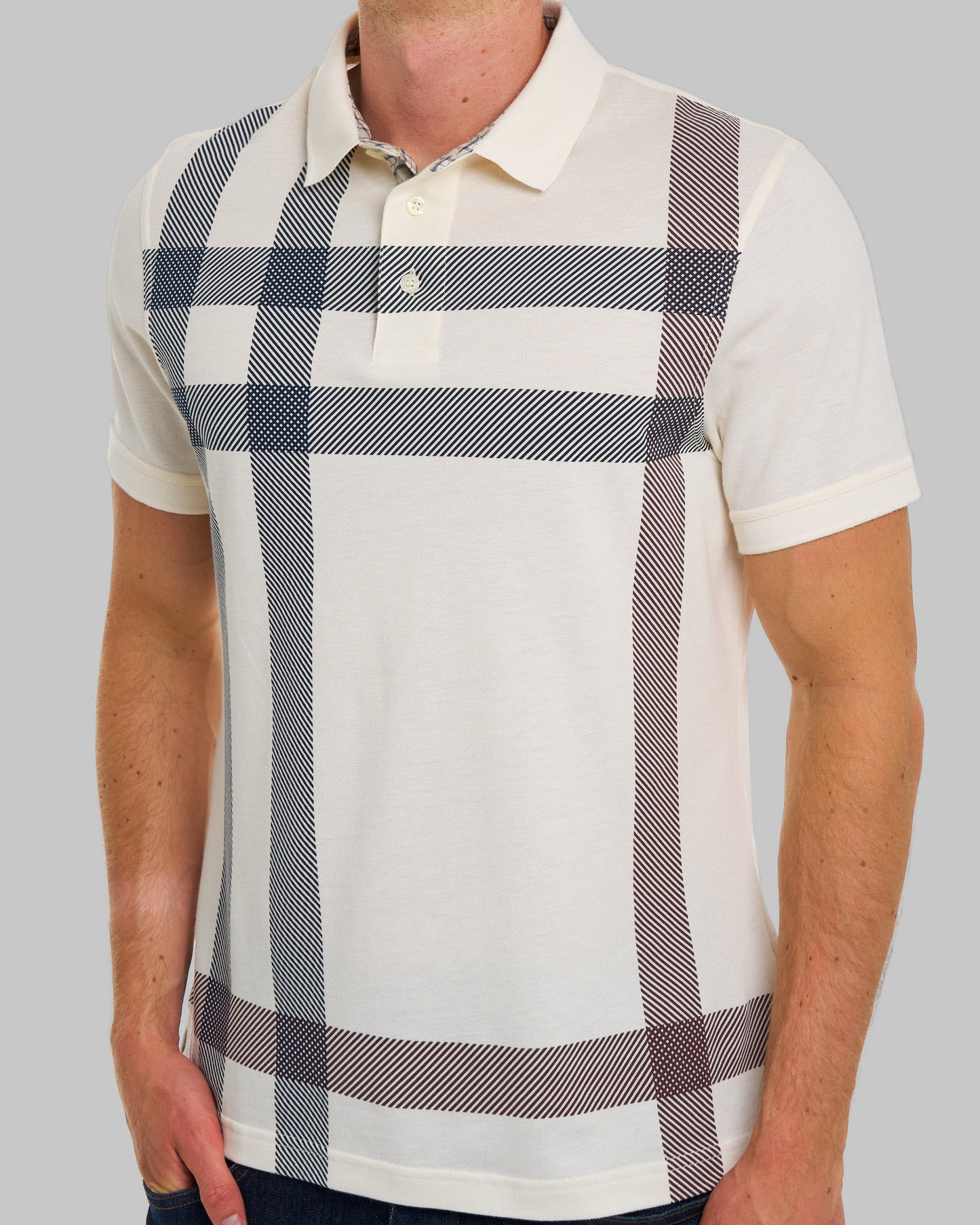 Barbour Blaine Polo Whisper White