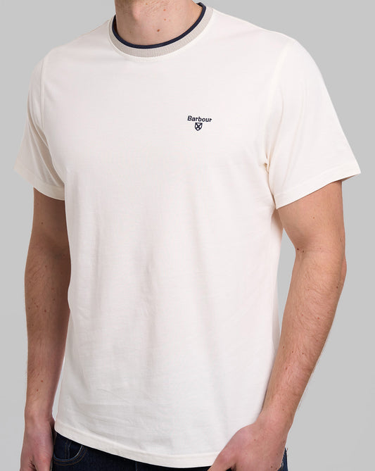 Barbour Barbour Cornsay Tailored T Shirt Whisper White