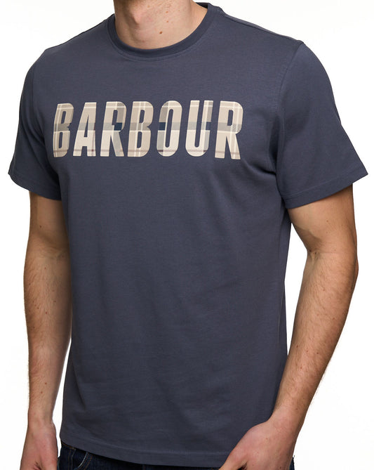 Barbour Barbour Thurford T Shirt Washed Navy