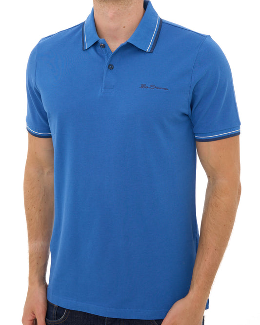 Ben Sherman Ben Sherman Signature Pique Polo Lapis Blue