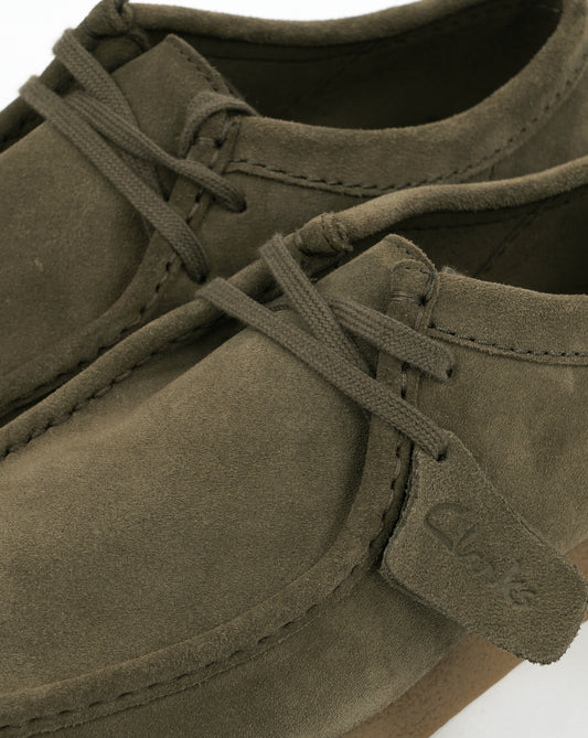 Clarks Originals Clarks Wallabee EVO Shoes Dark Olive