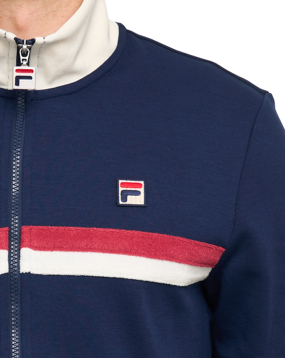 Fila Vintage Enrico Track Top Navy