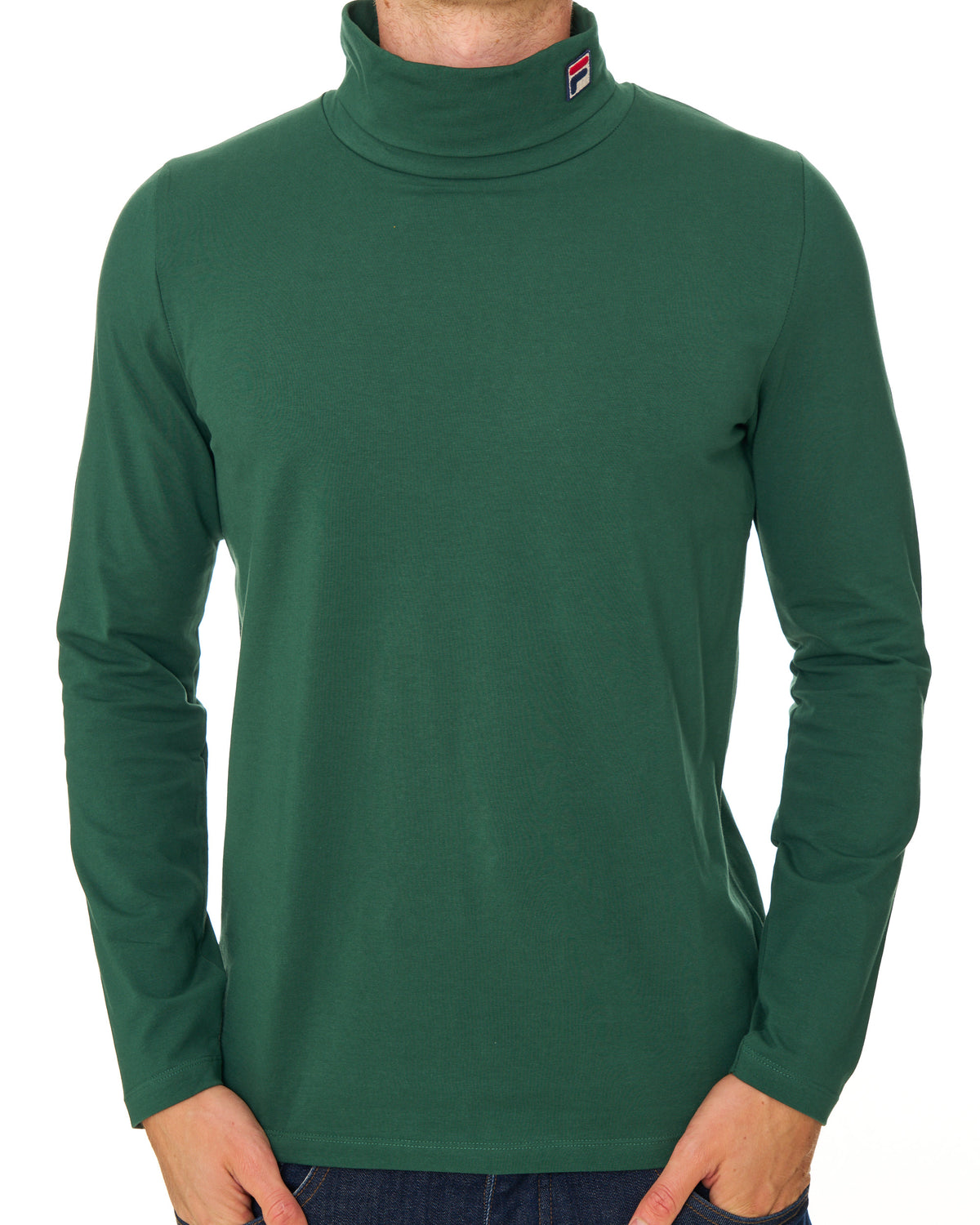 Fila Vintage Roll Neck Pine Green