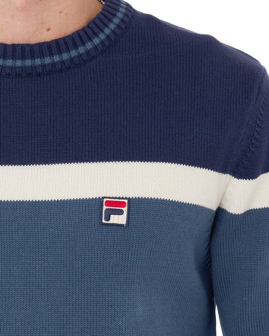 Fila Vintage Fila Vintage Siro Crew Knit Vintage Indigo/Navy