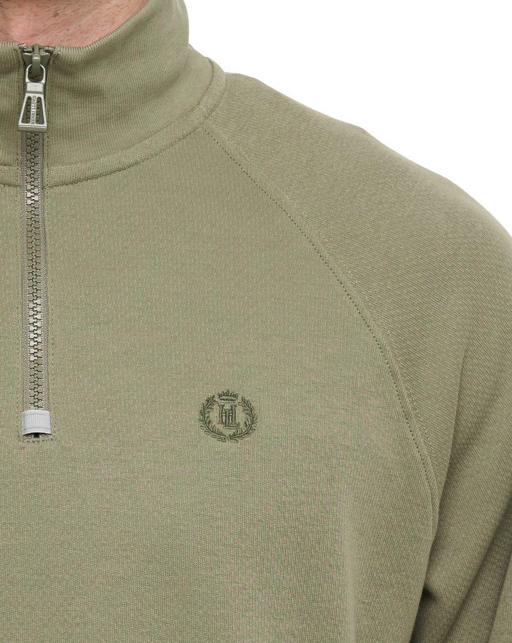 Henri Lloyd Hayle Qtr Zip Sweat Kelp
