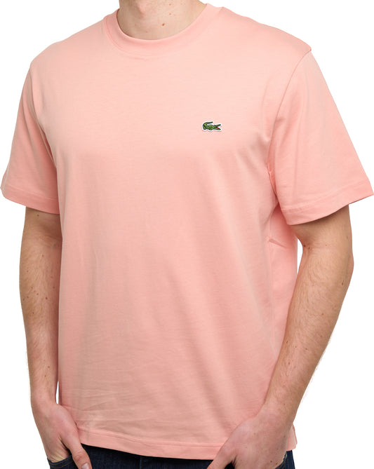 Lacoste Lacoste Classic Fit T Shirt Peach