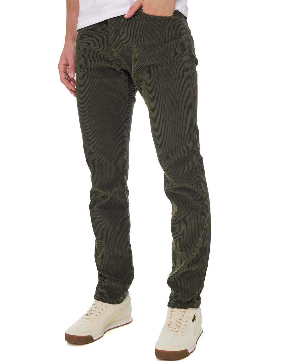 Lois Terrace Jumbo Cords Olive