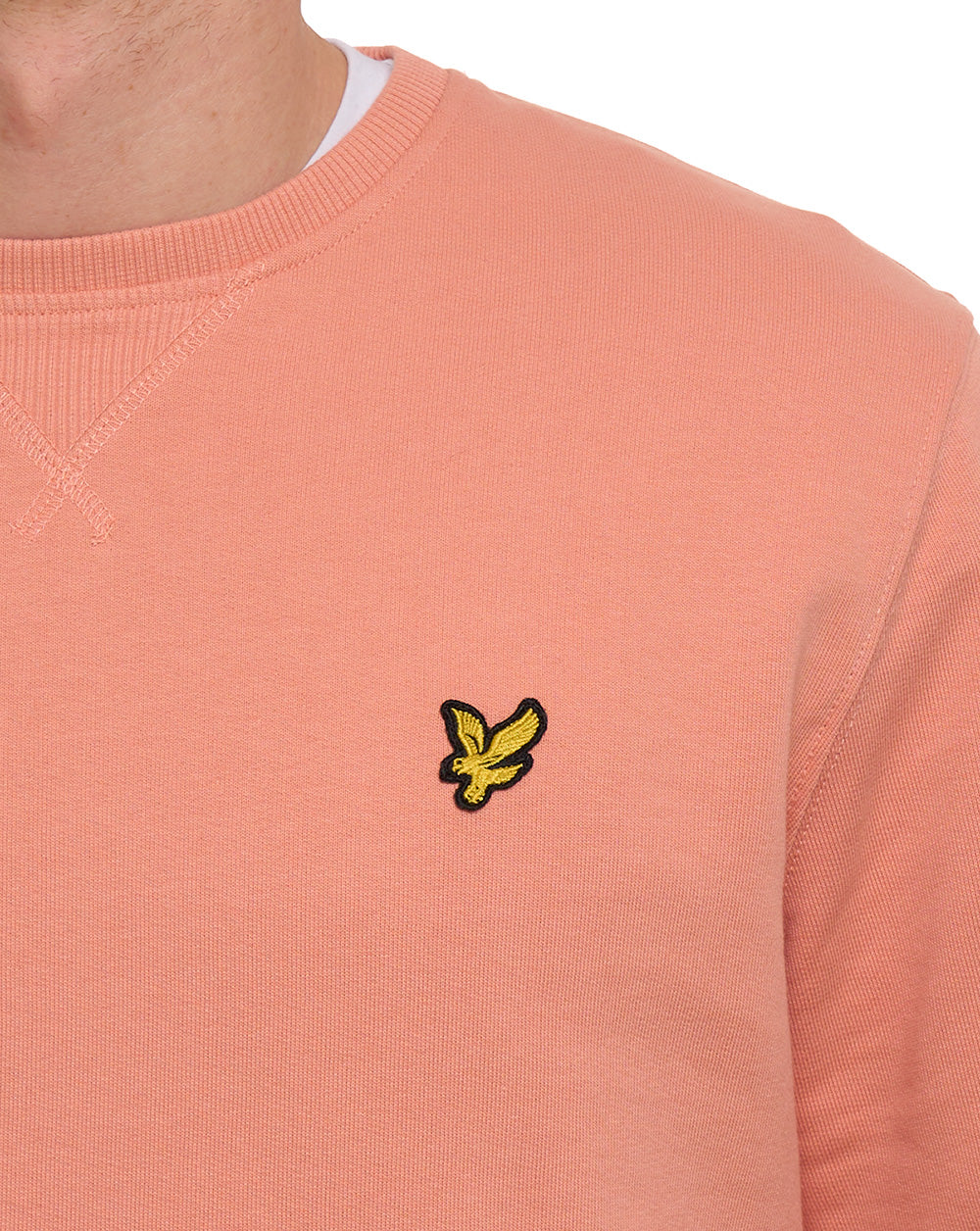 Lyle & Scott Crew Neck Sweatshirt Terracotta