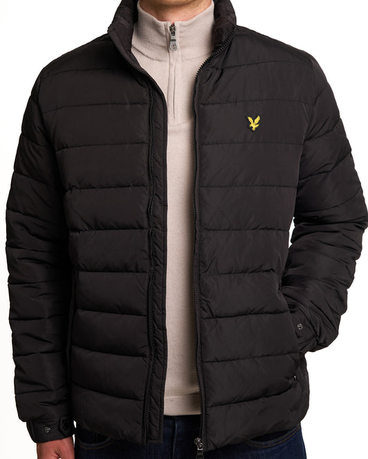 Lyle And Scott Lyle & Scott Quilted Jacket Jet Black