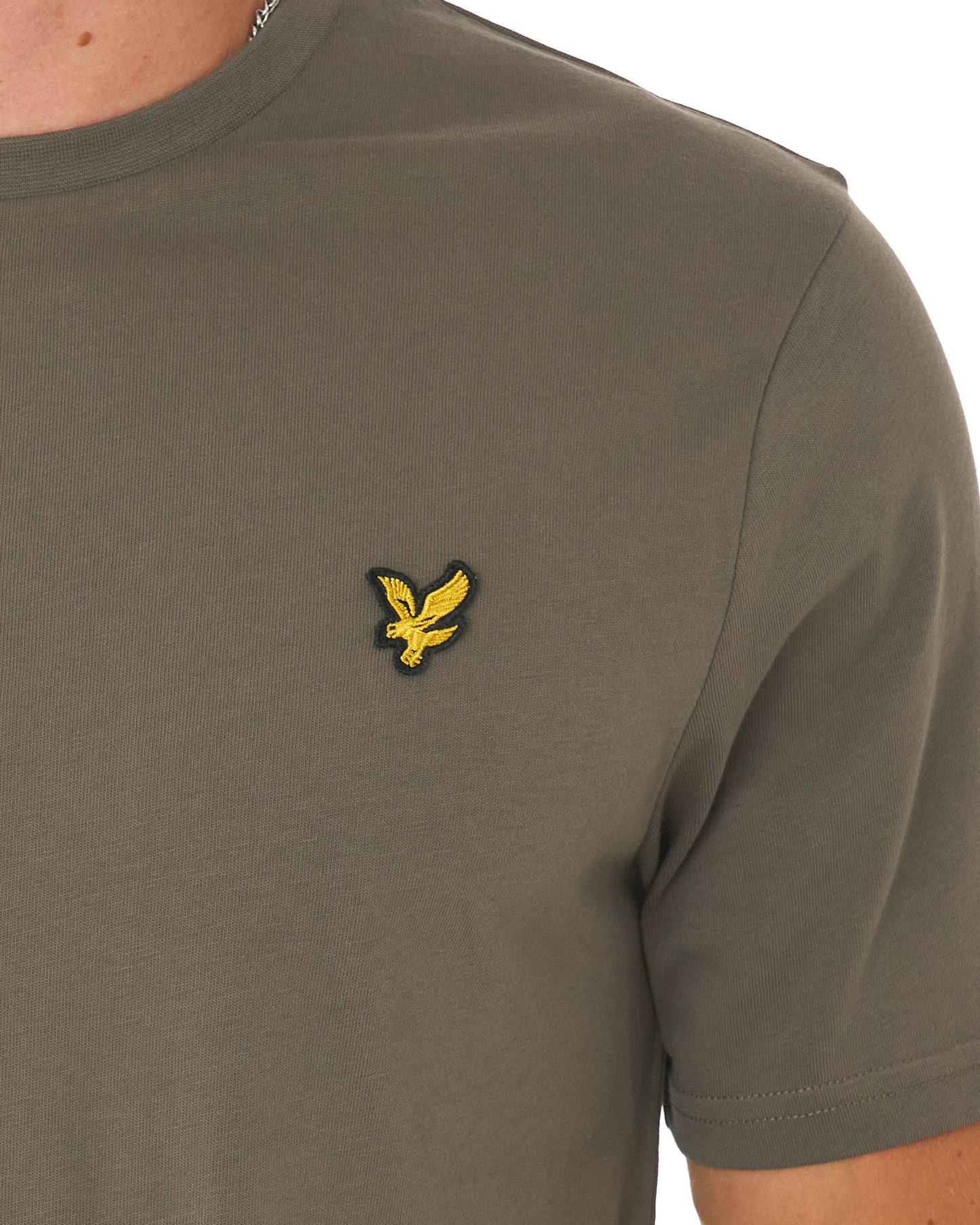 Lyle & Scott T Shirt Khaki Ash