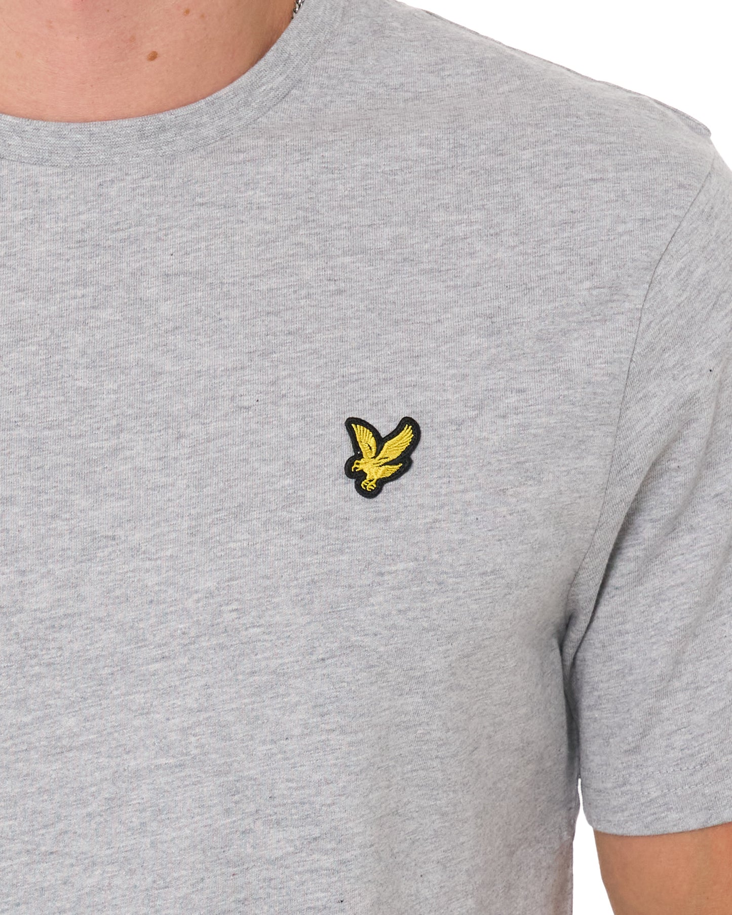 Lyle & Scott T Shirt Light Grey Marl