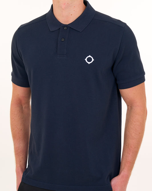 Ma.Strum MA.STRUM Pique Polo Ink Navy