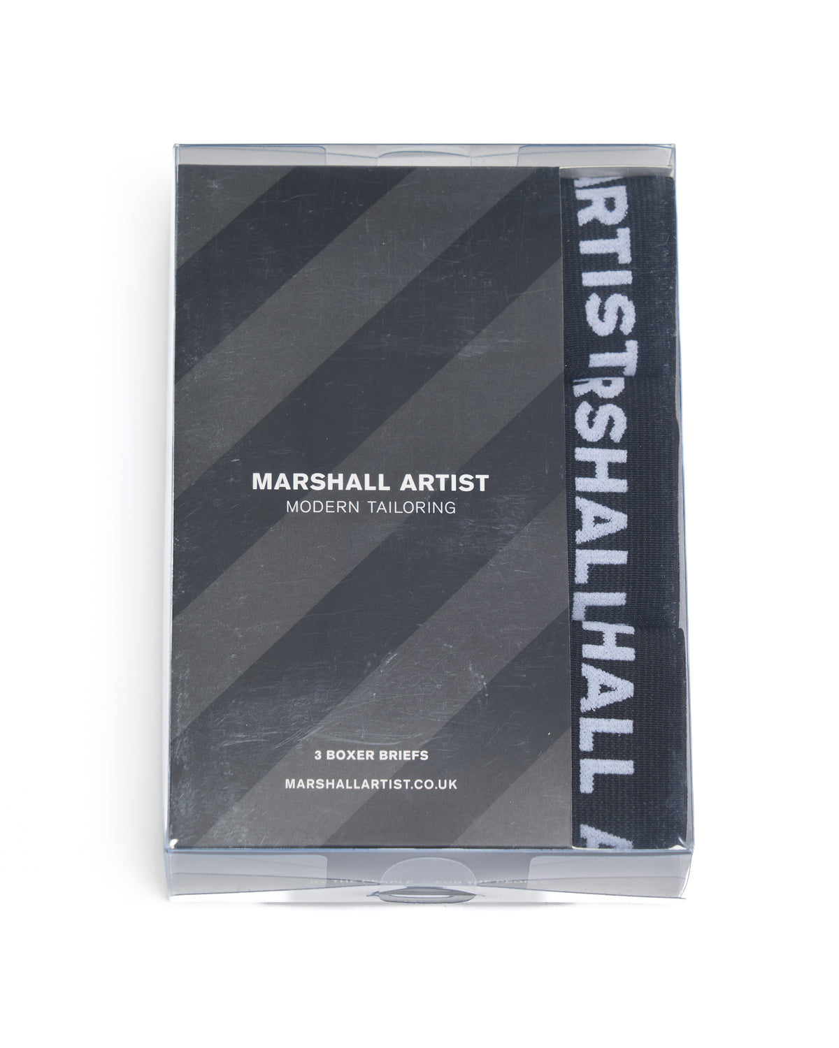 Marshall Artist 3 pack Boxers Black
