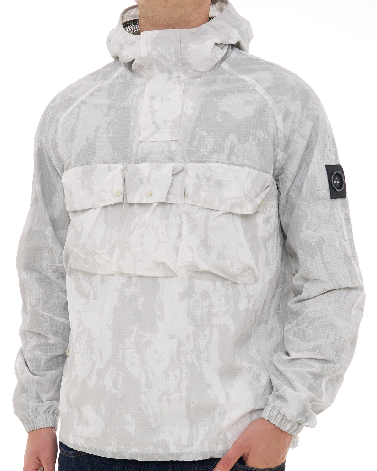Marshall Artist Artic 1/4 Zip Jacket Artic Camo