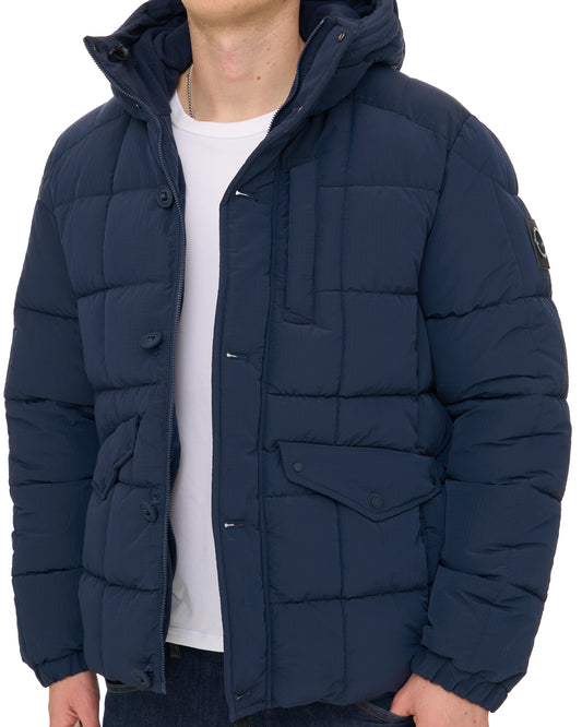 Marshall Artist Marshall Artist Coniston Bubble Jacket Navy