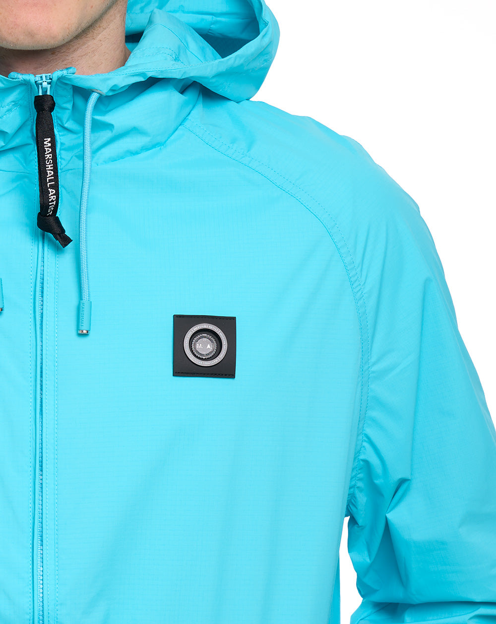 Marshall Artist Fairfax Hooded Jacket Cyan