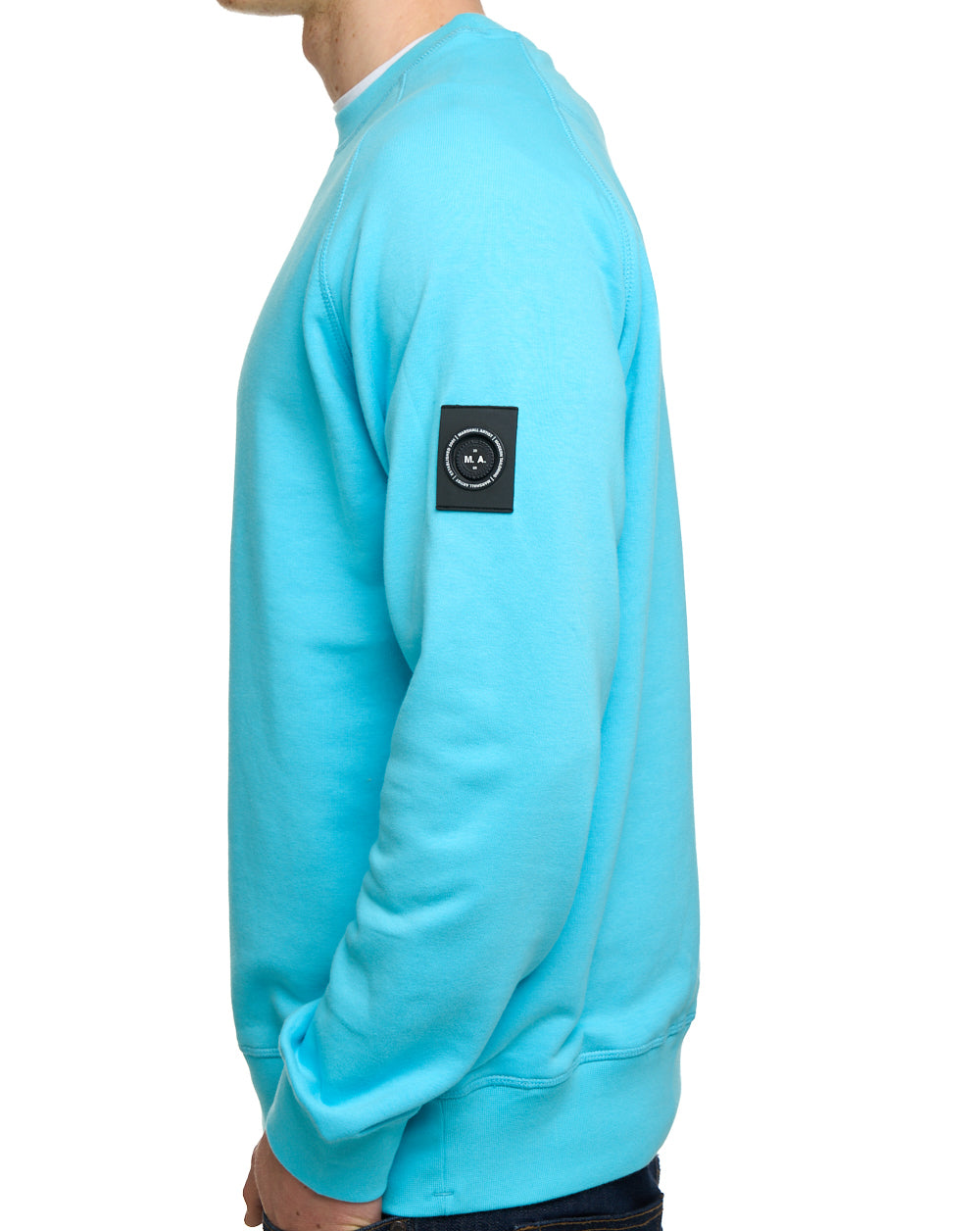 Marshall Artist Siren Crew Sweat Cyan