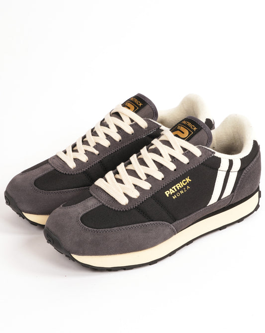 Patrick Patrick Monza Trainers Black/Dark Grey