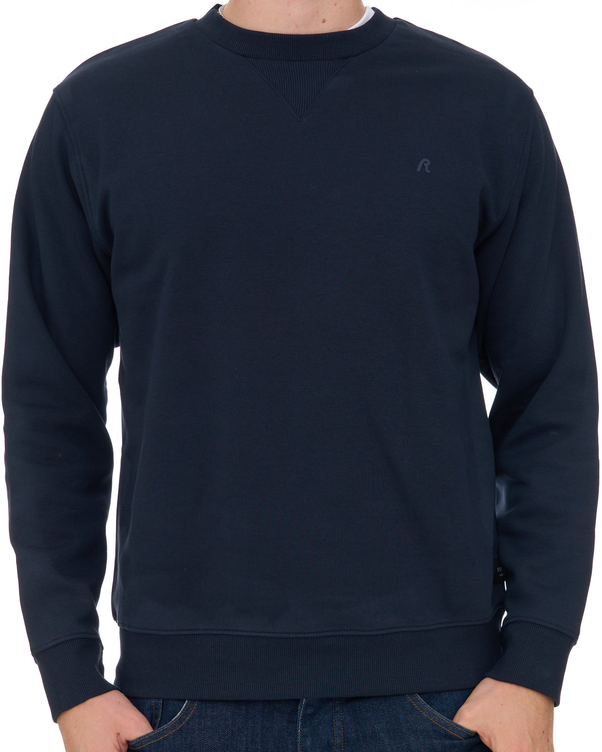 Replay Crew Sweat Night Blue